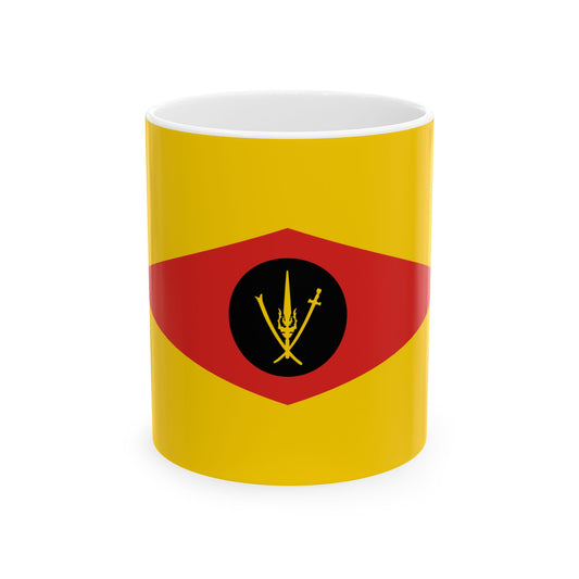 Royal Standard of the Yang di-Pertuan Besar of Negeri Sembilan (Malaysia) White Coffee Mug-11oz-Go Mug Yourself