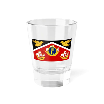 Royal Standard of Trinidad and Tobago 1962-1976 (Trinidad and Tobago) Shot Glass 1.5oz 1.5oz - Go Mug Yourself