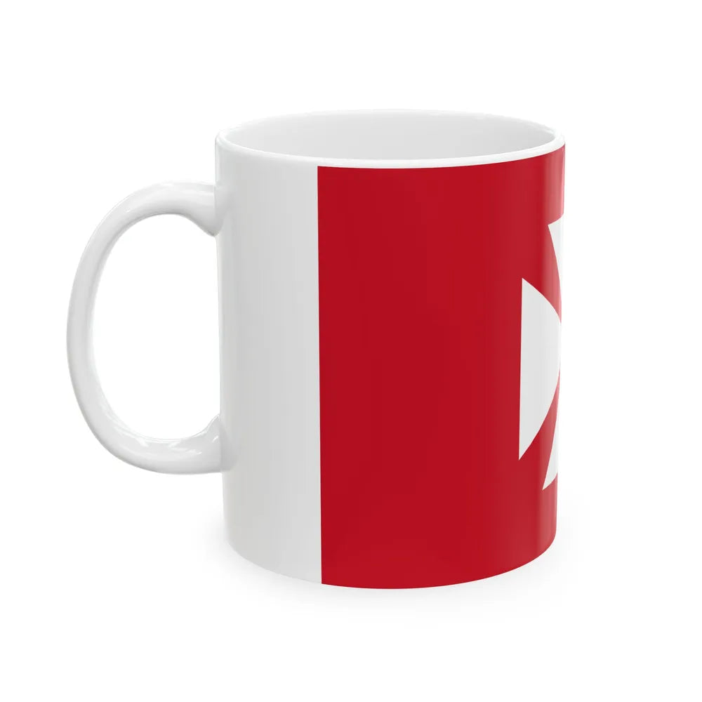 Royal Standard of Uvea 1837-1858 (France) White Coffee Mug - Go Mug Yourself