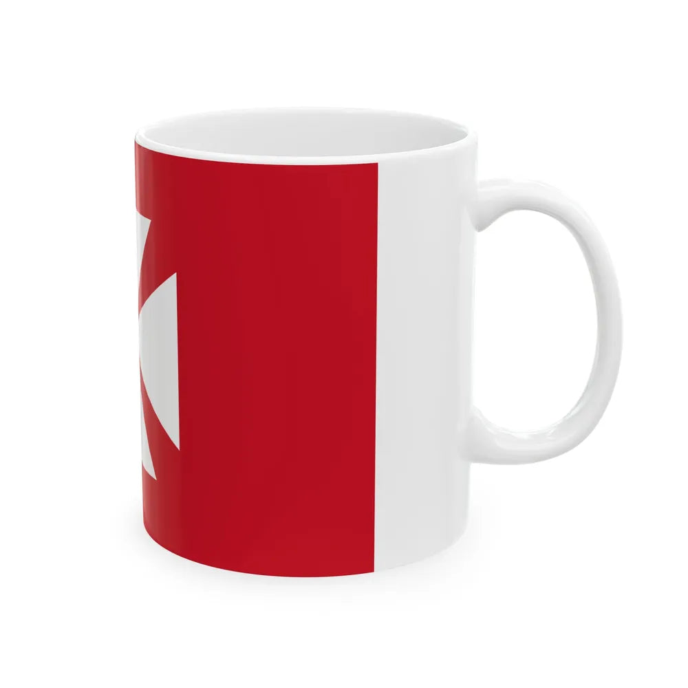 Royal Standard of Uvea 1837-1858 (France) White Coffee Mug - Go Mug Yourself