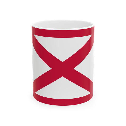 Royal Standard of Uvea 1858-1887 (France) White Coffee Mug-11oz-Go Mug Yourself