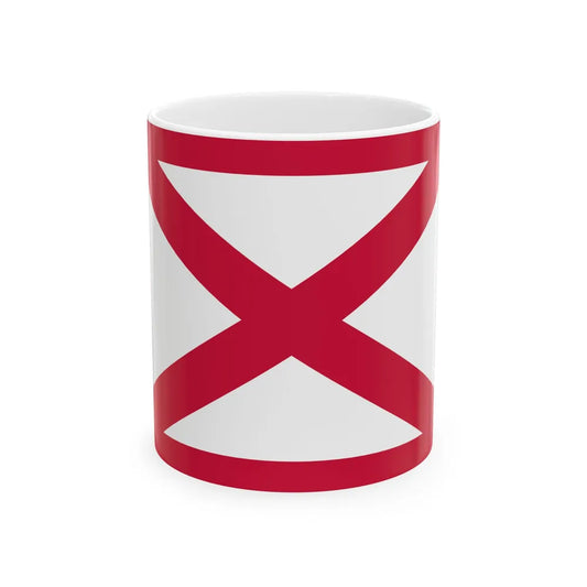 Royal Standard of Uvea 1858-1887 (France) White Coffee Mug 11oz - Go Mug Yourself
