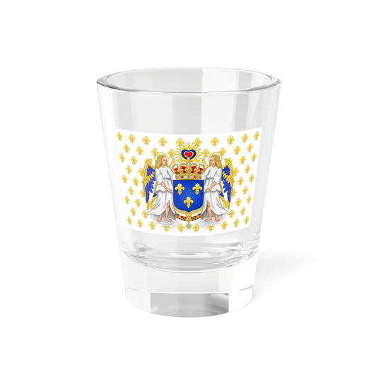 Royal Standard raised in the presence of the King of France legitimist version since 1962 1 (France) Shot Glass 1.5oz 1.5oz - Go Mug Yourself