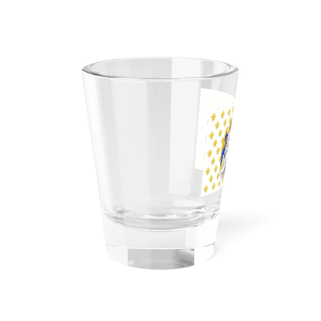 Royal Standard raised in the presence of the King of France legitimist version since 1962 1 (France) Shot Glass 1.5oz - Go Mug Yourself