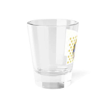 Royal Standard raised in the presence of the King of France legitimist version since 1962 1 (France) Shot Glass 1.5oz - Go Mug Yourself