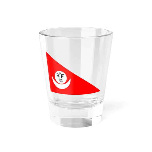 Royal standards of the Shah Dynasty 19th century (Nepal) Shot Glass 1.5oz 1.5oz - Go Mug Yourself