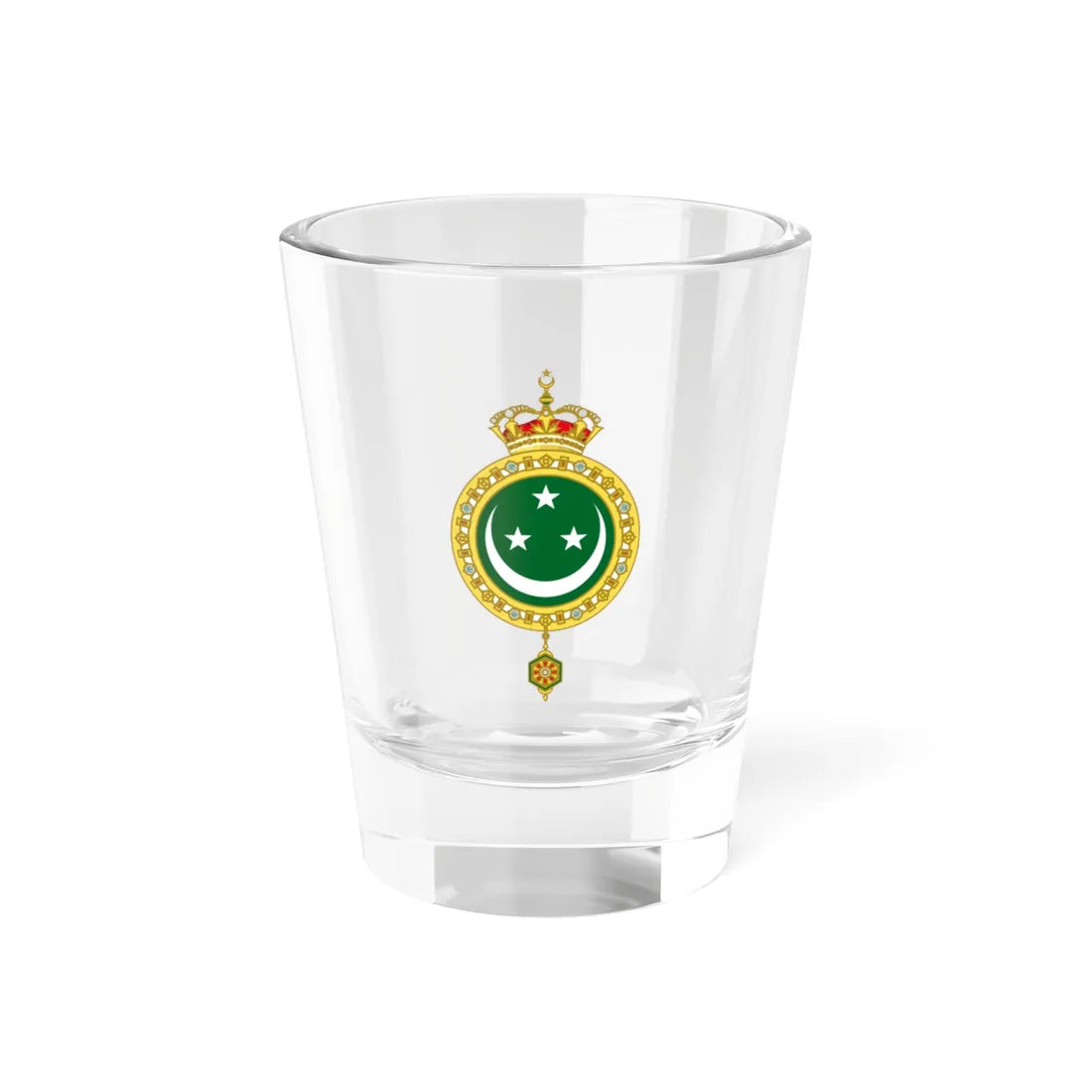 Royal symbol Kingdom of Egypt (Egypt) (Coat of Arms) Shot Glass 1.5oz 1.5oz - Go Mug Yourself