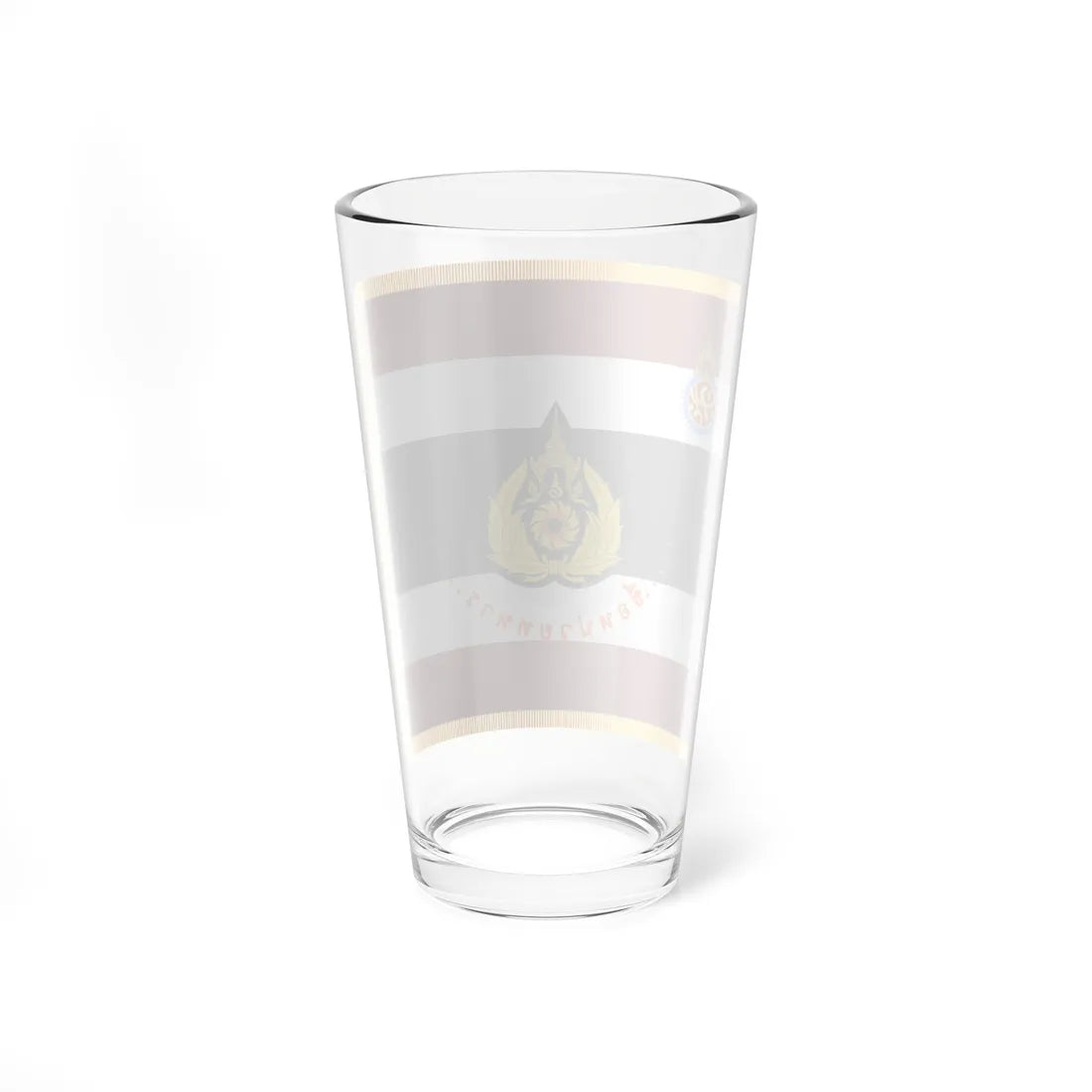 Royal Thai Army Unit Colour (Thailand) Pint Glass 16oz - Go Mug Yourself