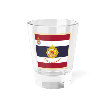Royal Thai Army Unit Colours 1949-1979 (Cambodia) Shot Glass 1.5oz 1.5oz - Go Mug Yourself