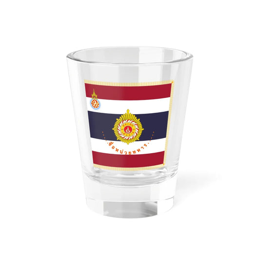 Royal Thai Army Unit Colours 1949-1979 (Thailand) Shot Glass 1.5oz 1.5oz - Go Mug Yourself