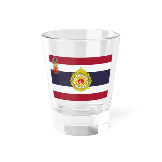 Royal Thai Army Unit Colours 1949-1979 Variant (Thailand) Shot Glass 1.5oz 1.5oz - Go Mug Yourself