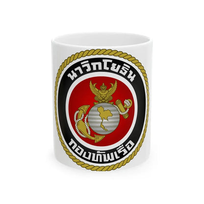 Royal Thai Marines - White Coffee Mug 11oz - Go Mug Yourself