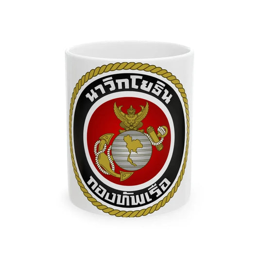 Royal Thai Marines - White Coffee Mug 11oz - Go Mug Yourself