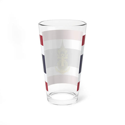 Royal Thai Navy Unit Colour (Thailand) Pint Glass 16oz - Go Mug Yourself