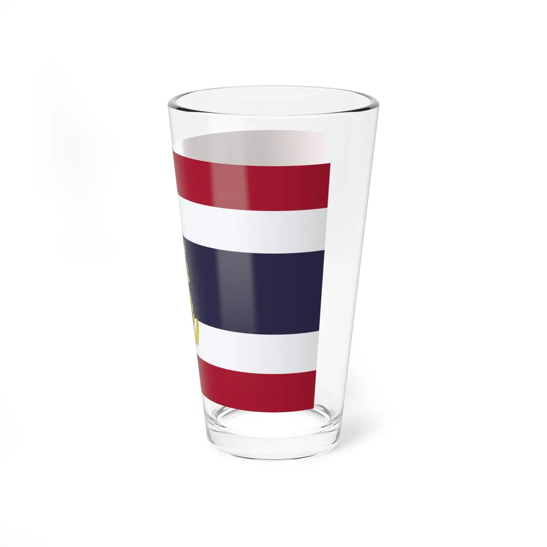Royal Thai Navy Unit Colour (Thailand) Pint Glass 16oz - Go Mug Yourself