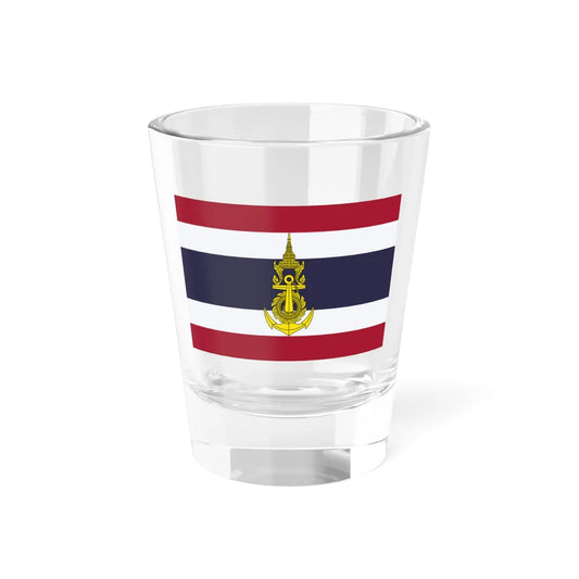Royal Thai Navy Unit Colour (Thailand) Shot Glass 1.5oz 1.5oz - Go Mug Yourself