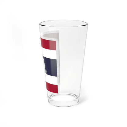 Royal Thai Police Colour (Thailand) Pint Glass 16oz - Go Mug Yourself