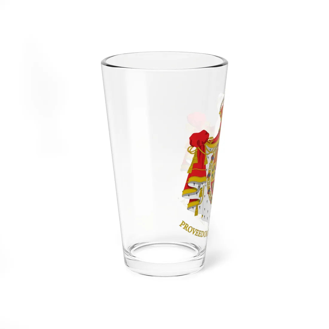 Royal Warrant of Appointment Spain (Spain) (Coat of Arms) Pint Glass 16oz - Go Mug Yourself