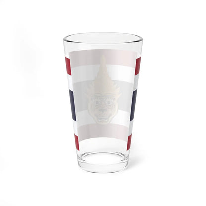 Royal Wild Tigers Naval Ensign (Thailand) Pint Glass 16oz - Go Mug Yourself