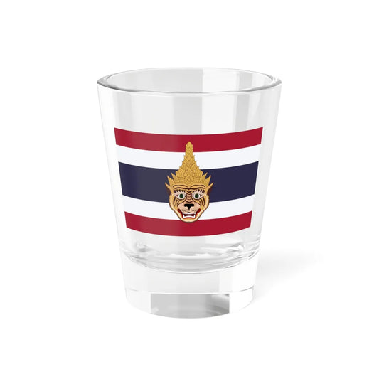 Royal Wild Tigers Naval Ensign (Thailand) Shot Glass 1.5oz 1.5oz - Go Mug Yourself