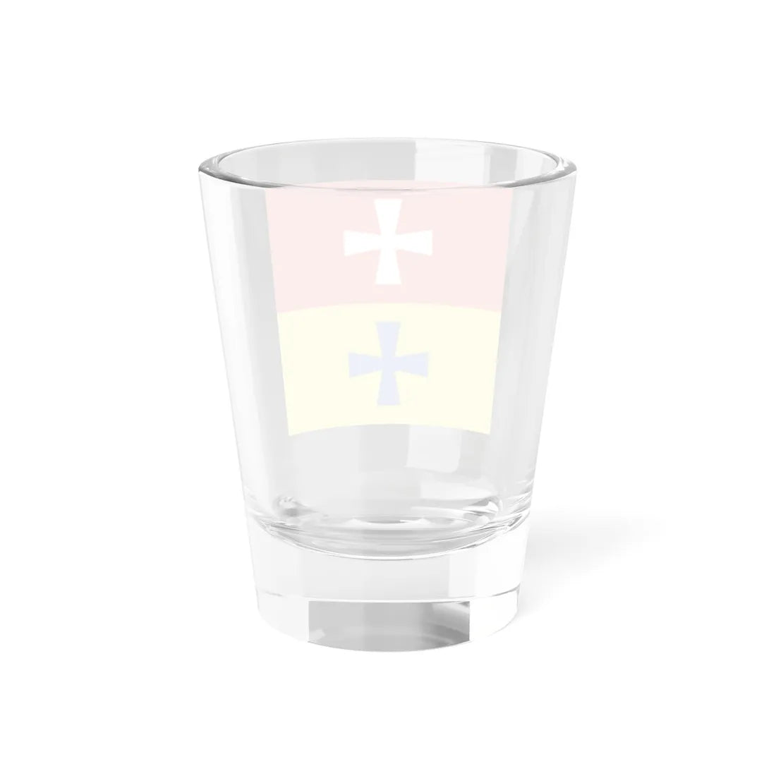 Rozhyshe flag (Ukraine) Shot Glass 1.5oz - Go Mug Yourself