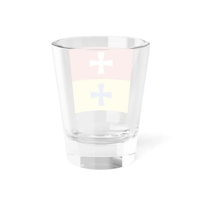 Rozhyshe flag (Ukraine) Shot Glass 1.5oz - Go Mug Yourself