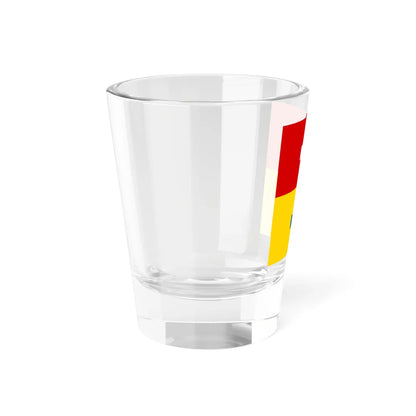 Rozhyshe flag (Ukraine) Shot Glass 1.5oz - Go Mug Yourself