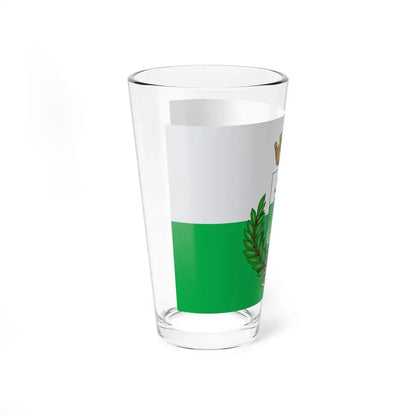 Rozzano-Bandiera (Italy) Pint Glass 16oz - Go Mug Yourself