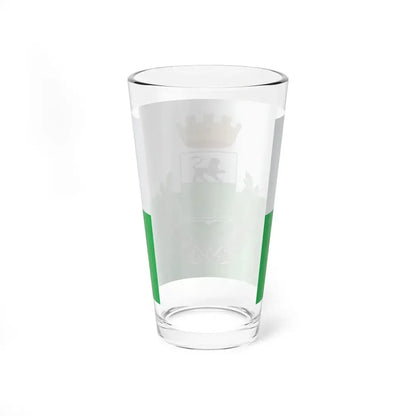 Rozzano-Bandiera (Italy) Pint Glass 16oz - Go Mug Yourself