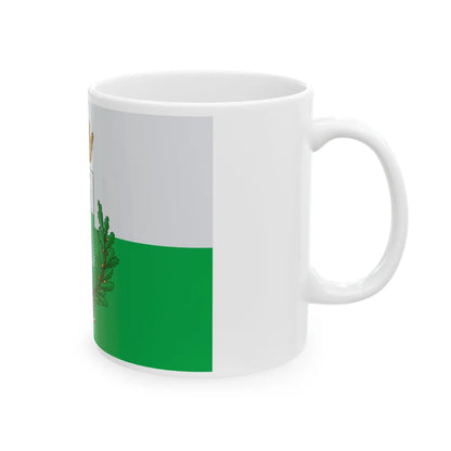 Rozzano-Bandiera (Italy) White Coffee Mug - Go Mug Yourself