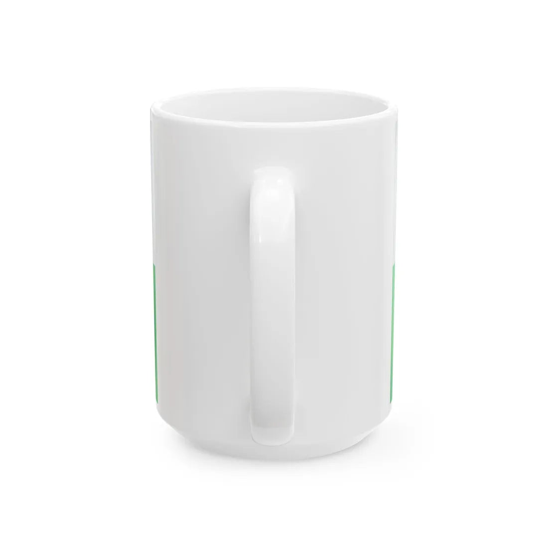Rozzano-Bandiera (Italy) White Coffee Mug - Go Mug Yourself