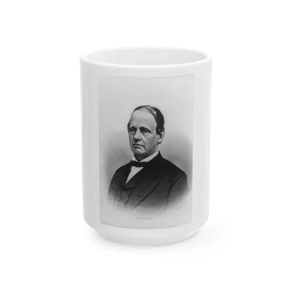 R.P. Buckland, Head-And-Shoulders Portrait, Facing Left (U.S. Civil War) White Coffee Mug 15oz - Go Mug Yourself