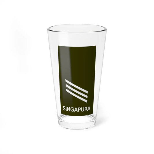 RSA SPEC CDT (Singapore) (Military Rank) Pint Glass 16oz 16oz - Go Mug Yourself