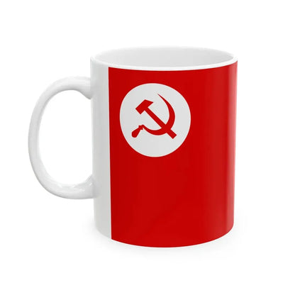 RSP-flag (India) White Coffee Mug - Go Mug Yourself