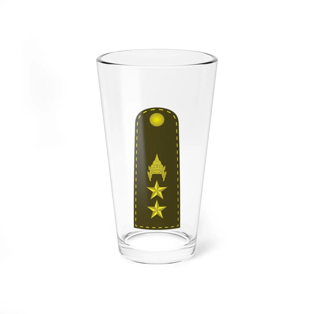 RTA 11 (Thailand) (Military Rank) Pint Glass 16oz 16oz - Go Mug Yourself