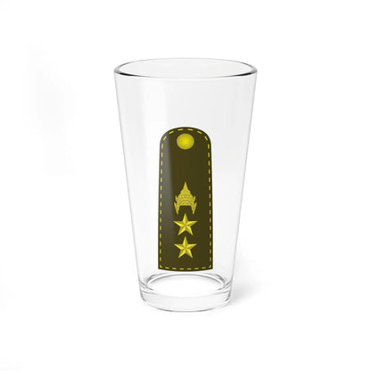RTA 11 (Thailand) (Military Rank) Pint Glass 16oz 16oz - Go Mug Yourself