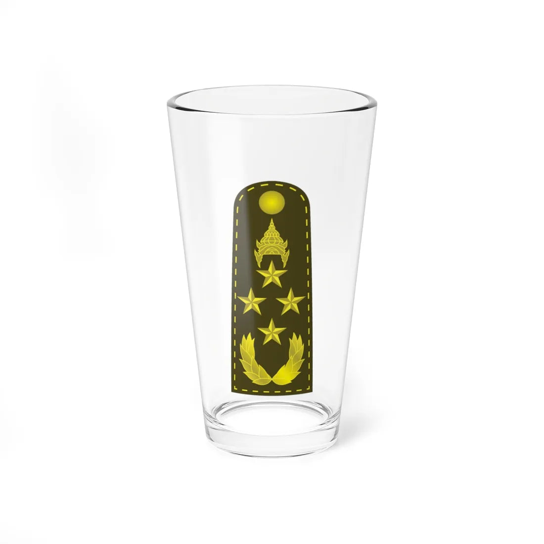 RTA 16 (Thailand) (Military Rank) Pint Glass 16oz 16oz - Go Mug Yourself
