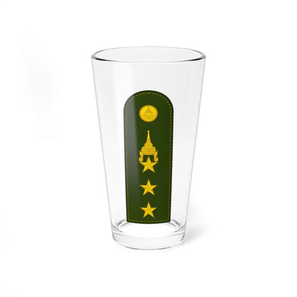 RTA OF 5 Colonel (Thailand) (Military Rank) Pint Glass 16oz 16oz - Go Mug Yourself