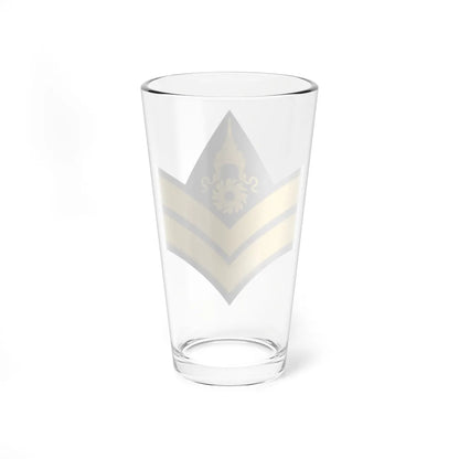 RTA OR 4 Corporal (Thailand) (Military Rank) Pint Glass 16oz - Go Mug Yourself