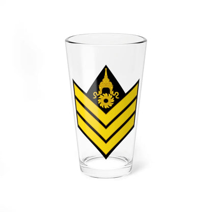 RTA OR 5 Sergeant (Thailand) (Military Rank) Pint Glass 16oz 16oz - Go Mug Yourself