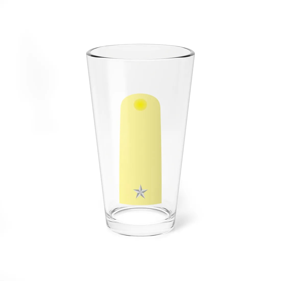 RTAF 06.5 (Thailand) (Military Rank) Pint Glass 16oz 16oz - Go Mug Yourself