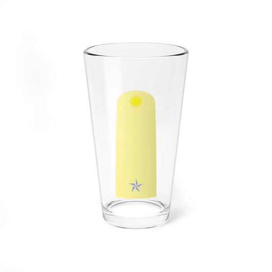 RTAF 06.5 (Thailand) (Military Rank) Pint Glass 16oz 16oz - Go Mug Yourself