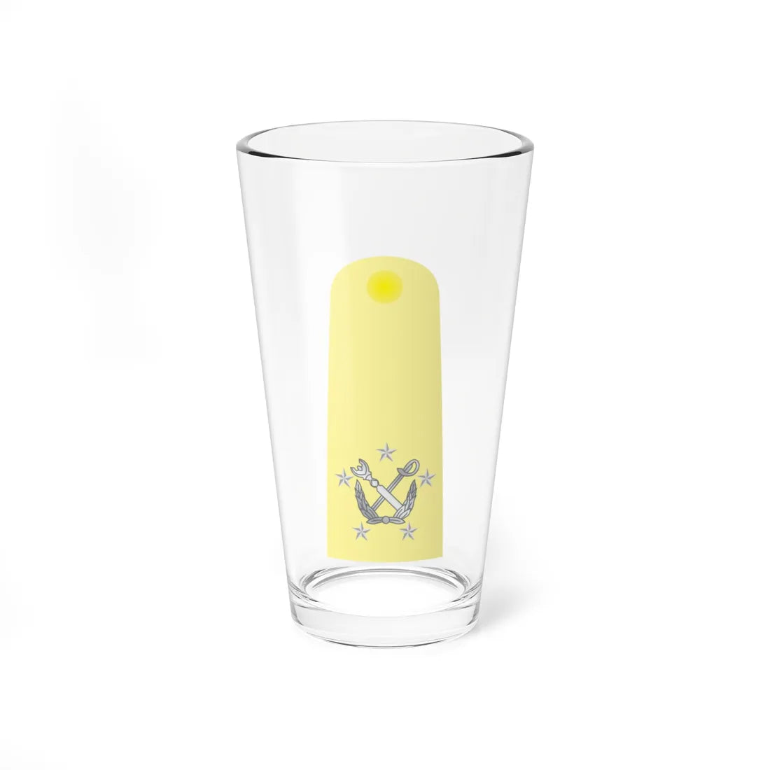 RTAF 10 (Thailand) (Military Rank) Pint Glass 16oz 16oz - Go Mug Yourself