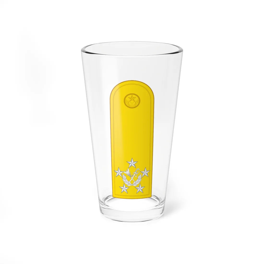 RTAF OF 10 Marshal of the Royal Thai Air Force (Thailand) (Military Rank) Pint Glass 16oz 16oz - Go Mug Yourself