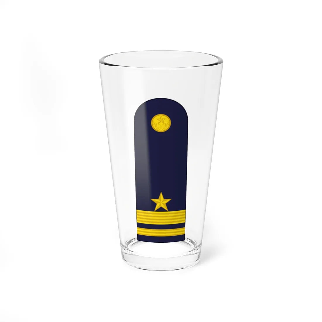 RTAF OF 1b Flying Officer (Thailand) (Military Rank) Pint Glass 16oz 16oz - Go Mug Yourself
