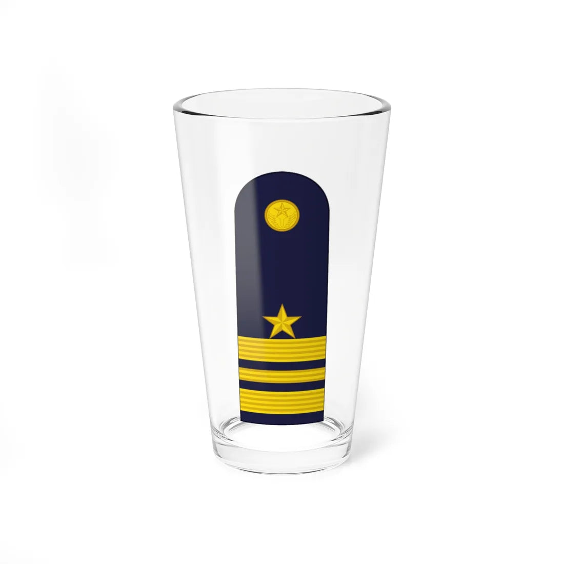 RTAF OF 3 Squadron Leader (Thailand) (Military Rank) Pint Glass 16oz 16oz - Go Mug Yourself