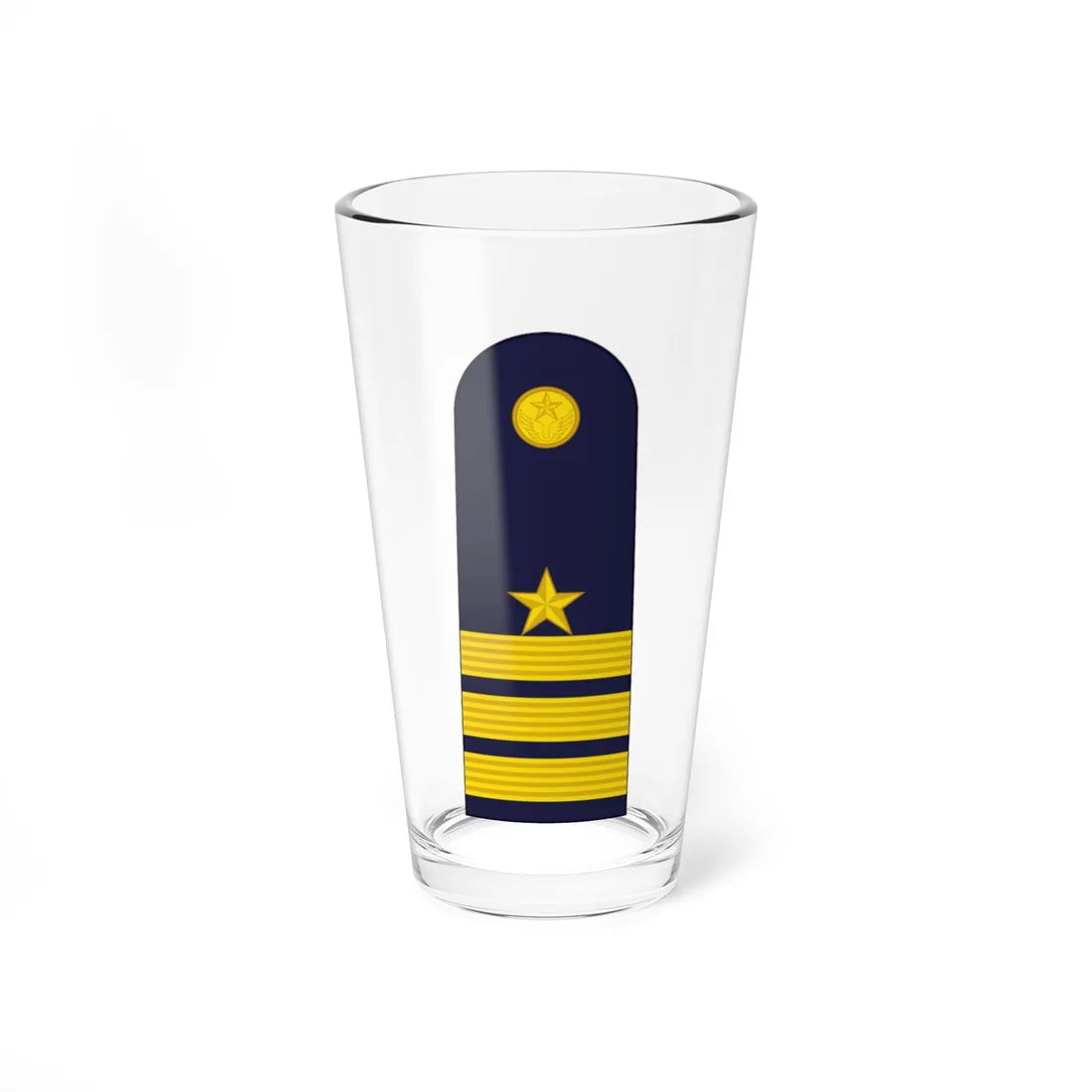 RTAF OF 4 Wing Commander (Thailand) (Military Rank) Pint Glass 16oz 16oz - Go Mug Yourself