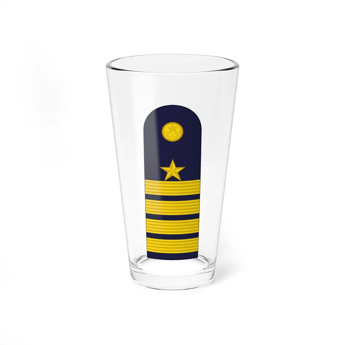 RTAF OF 5 Group Captain (Thailand) (Military Rank) Pint Glass 16oz 16oz - Go Mug Yourself