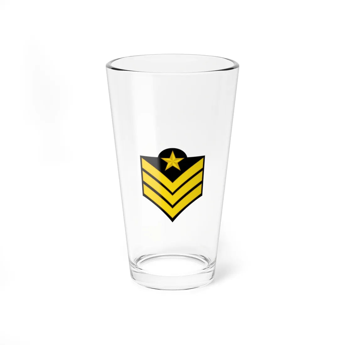 RTAF OR 5.Sergeant (Thailand) (Military Rank) Pint Glass 16oz 16oz - Go Mug Yourself