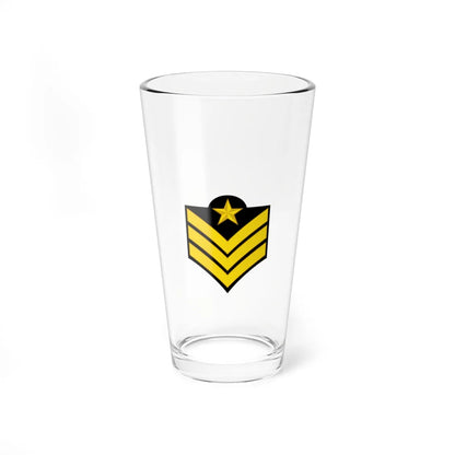 RTAF OR 5.Sergeant (Thailand) (Military Rank) Pint Glass 16oz 16oz - Go Mug Yourself